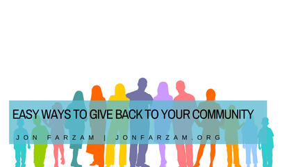 Easy Ways to Give Back to Your Community